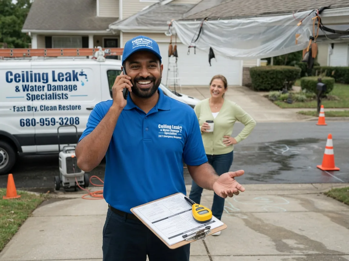 Ceiling Leak Cleanup Rustburg, VA FAQs